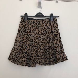 Free People Cheetah Print Skirt - Sz 2
